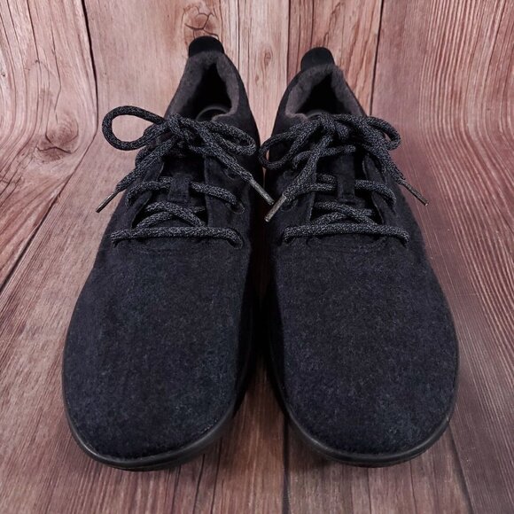Allbirds WR Wool Runners Mens Size 13 Black Gray Athletic Running Sneakers - Picture 4 of 13